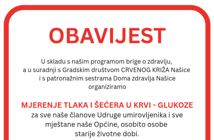 mjerenje tlaka i šećera